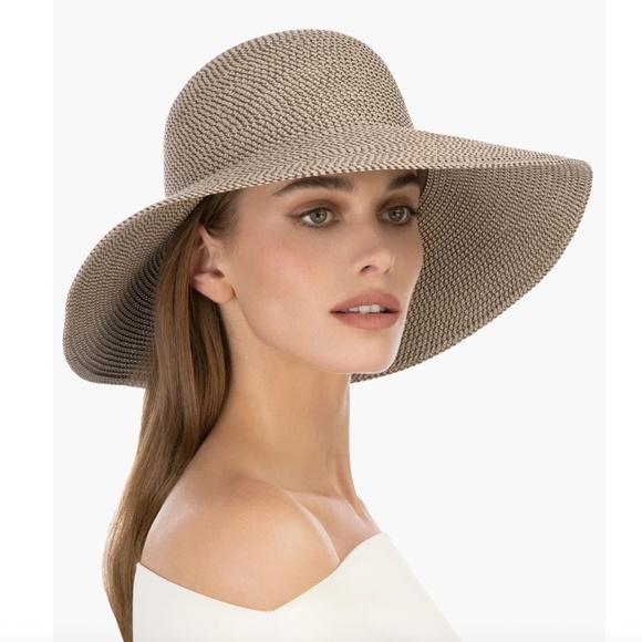 NEW Eric Javits Hampton Hat – Bark - Picture 11 of 11